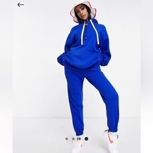 ASOS Blue Joggers and hoodie set